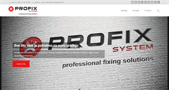 Desktop Screenshot of profixsystem.com